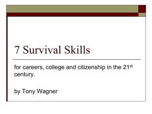 7 Survival Skills - 21st Century Schools