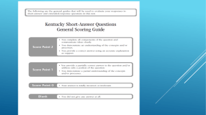 Short answer questions - Campbell County Schools