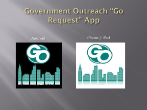 Government Outreach APP