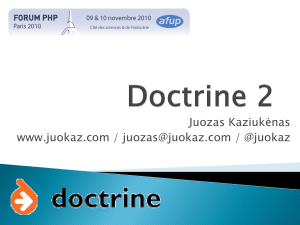 Doctrine 2