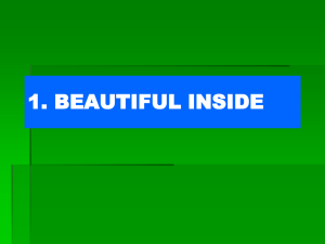 poem : beautiful inside poet : paul holmes theme