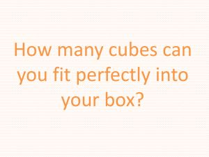 volume of rectangular prisms