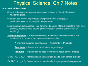 Chapter 7 Notes