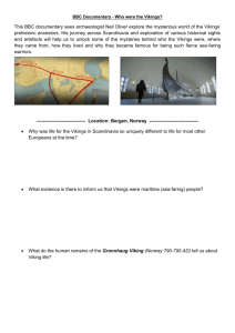 Viking Documentary Worksheet