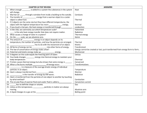 CHAPTER 10 TEST REVIEW