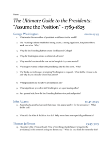 The Ultimate Guide to the Presidents