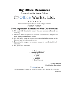 Big Office Resources - Jorge`s E