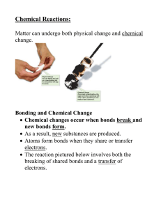 Chemical Reactions: