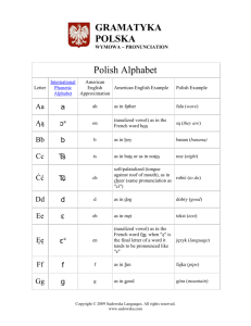 Word Document - Polish translator