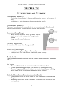 Thermodynamics