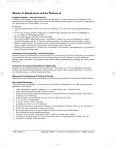 Chapter 5: Adjustments and the Worksheet