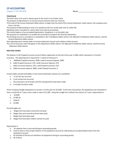 Chapter Test Review