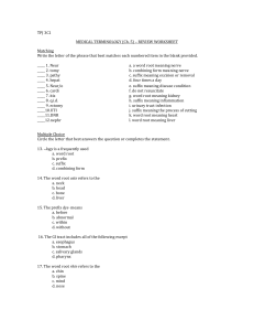 TPJ 3C1 Chapter 5 Review Worksheet