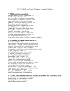 ICCCN 2008 Track Technical Program Committee Members