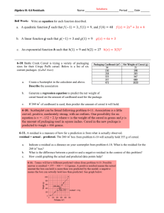 A3 4.6 Residuals - Tate County School District