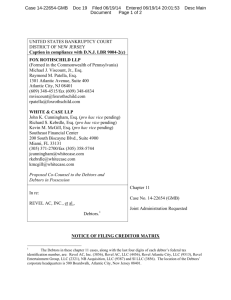 United States Bankruptcy Court for the District of New