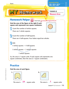 Ch 13-Lesson 4 Key