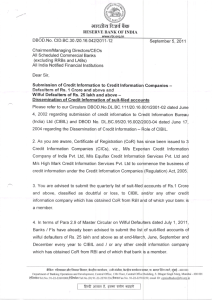 RESERVE BANK OF INDIA DBOD. No. Cl D. 8C.30 120.16