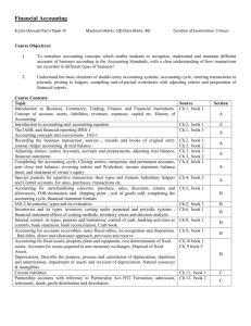 Financial Accounting