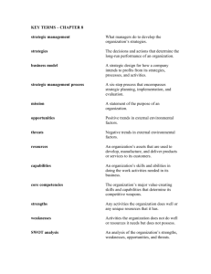 KEY TERMS – CHAPTER 8