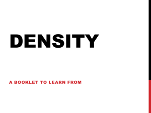 Density