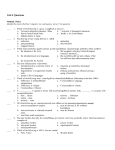 Unit 4 Test Questions