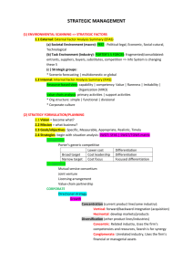 strategic management