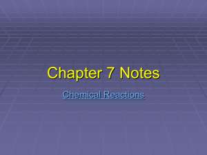 Chapter 7 notes