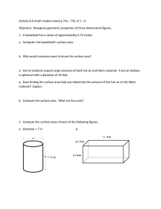 Activity 6.8 (math models book) p.741 – 742, # 1 – 6 Objective