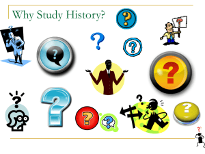 Why Study History?