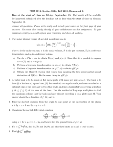 PHZ 3113, Section 3924, Fall 2013, Homework 3