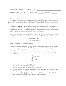 Math 2250 Lab 15 Name/Unid: Due Date: 04/24/2014 Class ID: