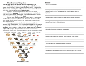 Classification