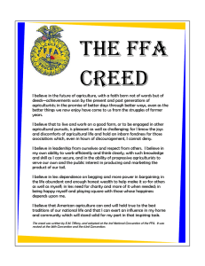 The ffa creed