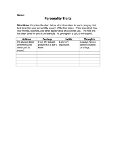 Personality Traits