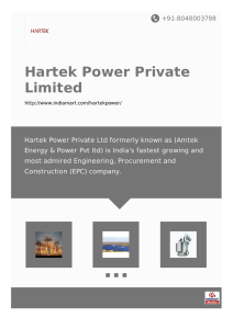 Hartek Power Private Limited