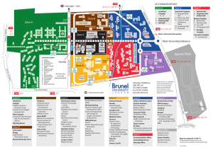 Main University Entrance ACCOMMODATION