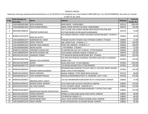 Final Dividend