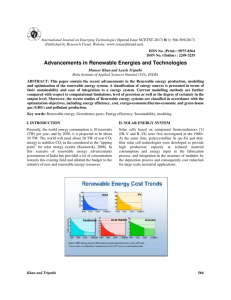 National Conference on Emerging Sciences and Technologies 