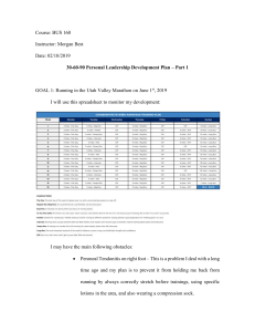 30-60-90 Personal Leadership Development Plan - Part 1