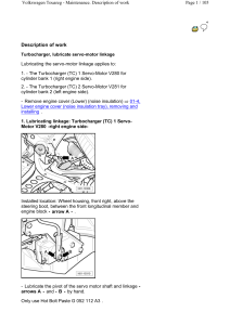 touareg maintenance