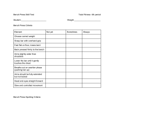 Formal Assessment