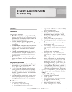 Basic skills Study Guide Answer Key