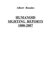 Albert Rosales 1000BC - 2007 HUMANOID REPORTS