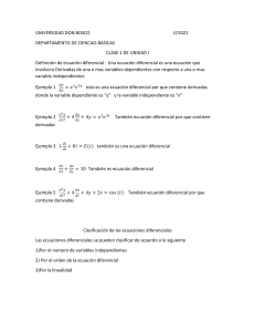 Clase  1 unidad i