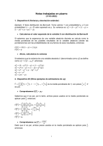 ED1 - Notas trabajadas en pizarra