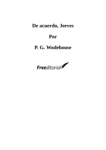 de acuerdo jeeves