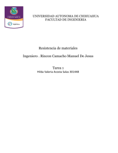 Resistencia de materiales resolución de problemas