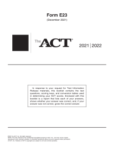 ACT - E23