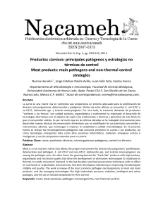 Dialnet-ProductosCarnicosPrincipalesPatogenosYEstrategiasN-6032880